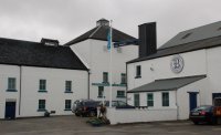 Bruichladdich - distillery yard